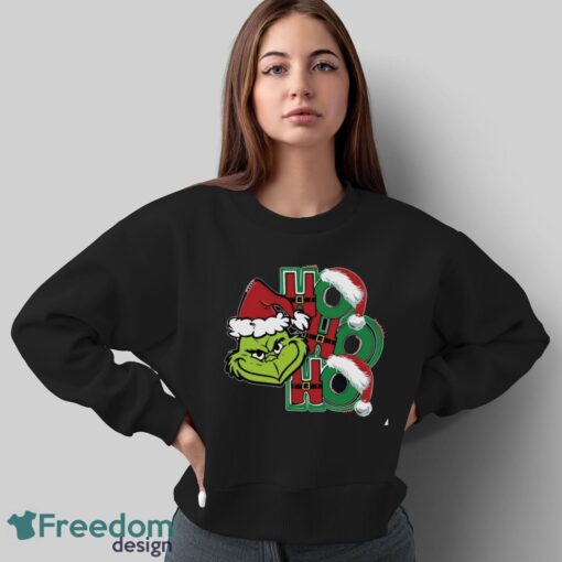 Santa Grinch Shirt, Grinchmas Shirt, Ho Ho Ho T-Shirt, Family Christmas Movie Tee - Sweatshirt