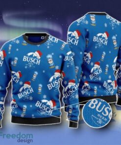 Santa Hat Busch Ugly Ugly Christmas Sweater Unique Gift