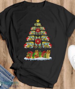 School Bus Christmas Tree Sweatshirt, School Bus Driver Hoodie, Merry Xmas Shirt