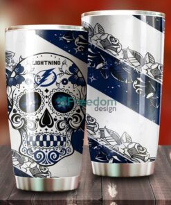 Skull Tampa Bay Lightning NHL Tumbler For Everyone