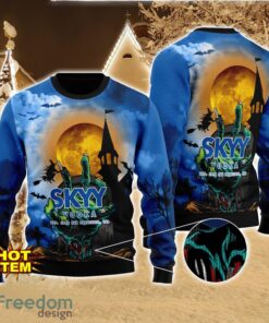 SKYY Vodka Halloween 3D Sweater Halloween Gift For Men And Women