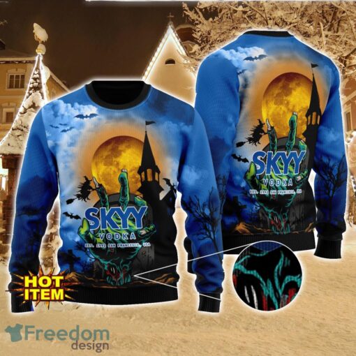 SKYY Vodka Halloween 3D Sweater Halloween Gift For Men And Women Product Photo 1