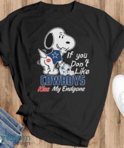 Snoopy If You Don’t Like Dallas Cowboys Kiss My Endzone Shirt Product Photo 1