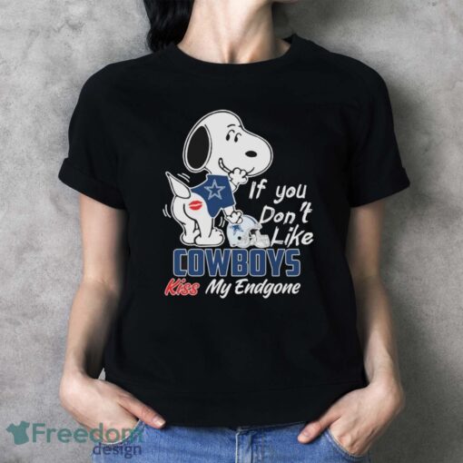 Snoopy If You Don’t Like Dallas Cowboys Kiss My Endzone Shirt Product Photo 4