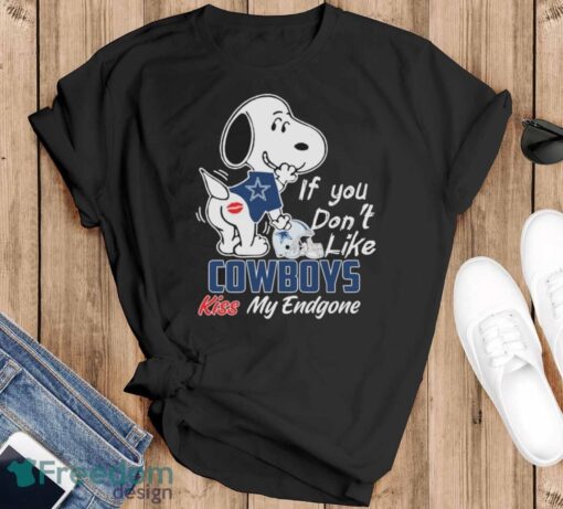 Snoopy If You Don’t Like Dallas Cowboys Kiss My Endzone Shirt Product Photo 1