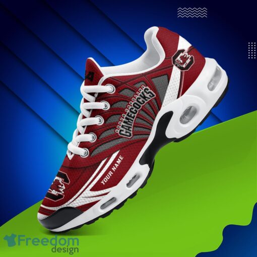 South Carolina Gamecocks Air Cushion Sports Shoes Custom Name Gift For Fans Men Women Shoes Product Photo 1