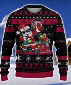 South Carolina Gamecocks Santa Claus Ugly Christmas Sweater Christmas Gift 3D Sweater South Carolina Gamecocks Santa Claus Ugly Christmas Sweater Christmas Gift 3D Sweater