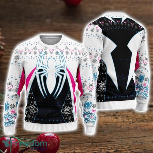 Spider-Man Across The Spiderverse Ugly Christmas Sweater Spider-Man Across The Spider-Verse Ugly Christmas Sweater Holiday Gift Product Photo 1