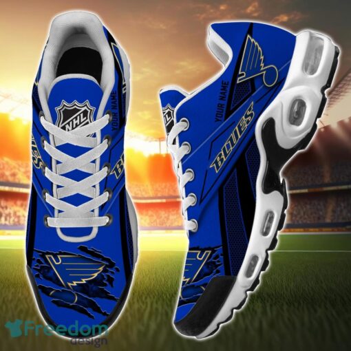 St Louis Blues Air Cushion Sports Shoes Custom Name Gift TN Shoes Sneakers For Fans Men Women Team Shoes Product Photo 2