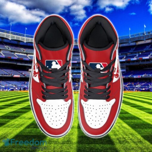 St. Louis Cardinals Air Jordan 1 Shoes Sport Hightop Sneakers For Men And Women Custom Name Product Photo 3