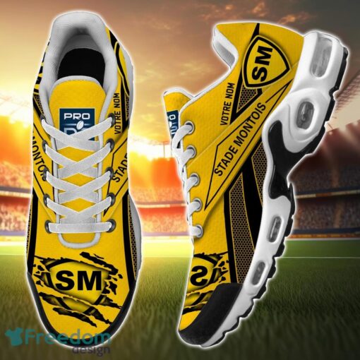 Stade Montois Rugby Air Cushion Sports Shoes Custom Name Gift TN Shoes Sneakers For Fans Men Women Team Shoes Product Photo 2