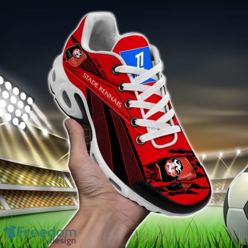 Stade Rennais F.C Air Cushion Sports Shoes Custom Name Gift TN Shoes Sneakers For Fans Men Women Team Shoes Product Photo 1