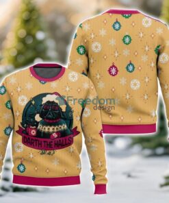 Star Wars, Darth the Halls, Christmas Gift Ugly Christmas Sweater For Men And Women