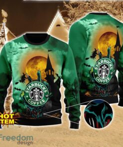 Starbucks Coffee Halloween 3D Sweater Halloween Gift For Men And Women