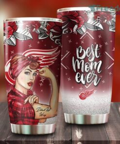 Strong Best Mom Ever Detroit Red Wings NHL Tumbler For Everyone