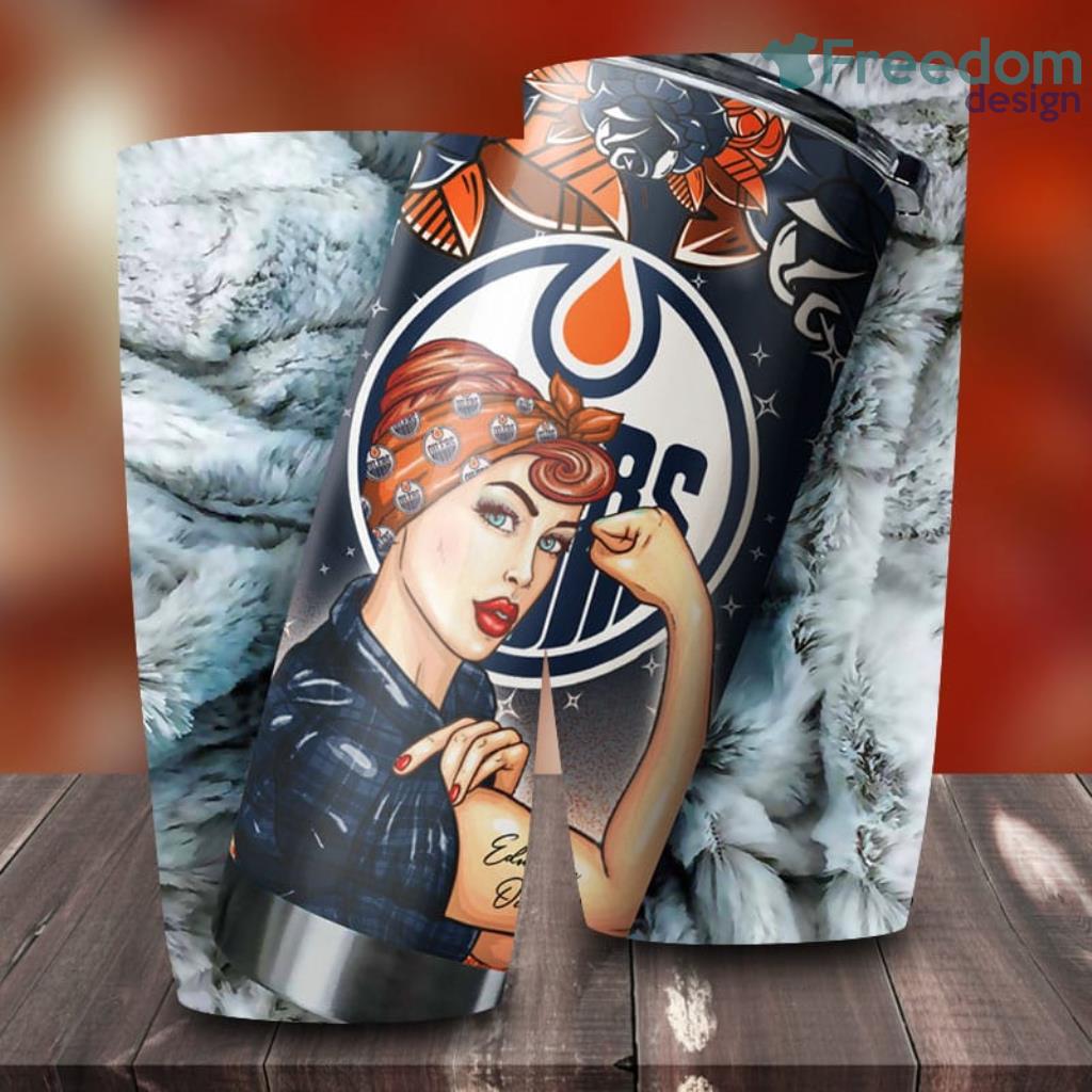 Strong Best Mom Ever Edmonton Oilers NHL Tumbler For Everyone image Strong Best Mom Ever Edmonton Oilers NHL Tumbler For Everyone Product Photo 2