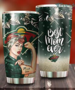 Strong Best Mom Ever Minnesota Wild NHL Tumbler For Everyone