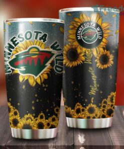 Sunflower Minnesota Wild NHL Tumbler For Everyone