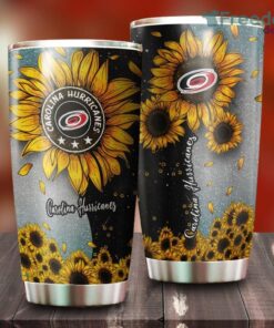 Sunflower Sunshine Carolina Hurricanes NHL Tumbler For Everyone