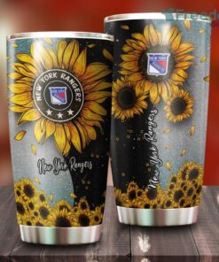 Sunflower Sunshine New York Rangers NHL Tumbler For Everyone