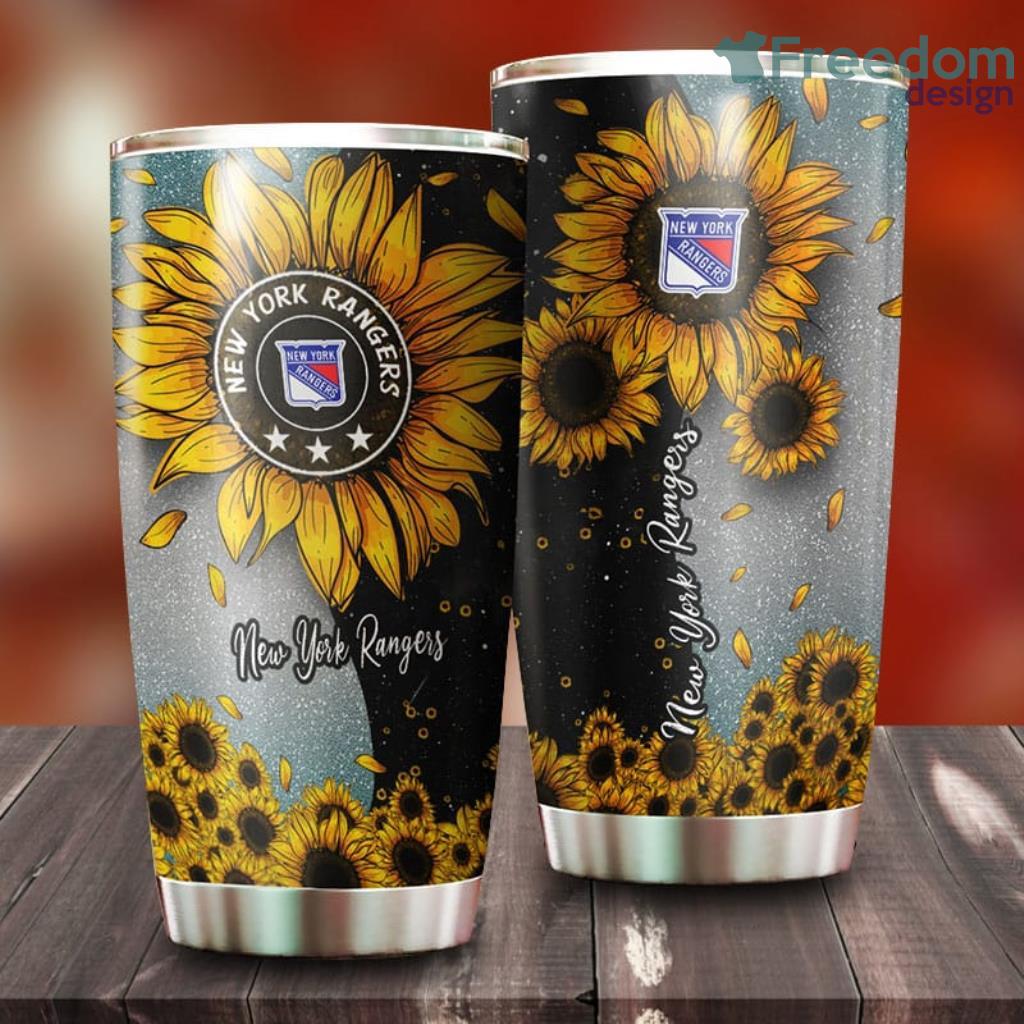 Sunflower Sunshine New York Rangers NHL Tumbler For Everyone image Sunflower Sunshine New York Rangers NHL Tumbler For Everyone Product Photo 1
