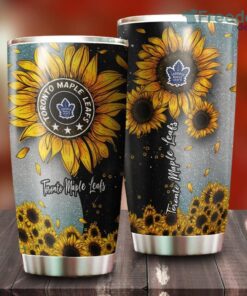 Sunflower Sunshine Toronto Maple Leafs NHL Tumbler For Everyone