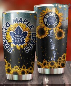 Sunflower Toronto Maple Leafs NHL Tumbler For Everyone