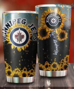 Sunflower Winnipeg Jets NHL Tumbler For Everyone