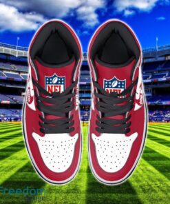 Tampa Bay Buccaneers Air Jordan 1 Shoes Sport Hightop Sneakers For Men And Women Custom Name Product Photo 3