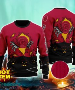 Tanqueray Scary Night Halloween Hand Pull Out Halloween 3D Sweater For Men and Women