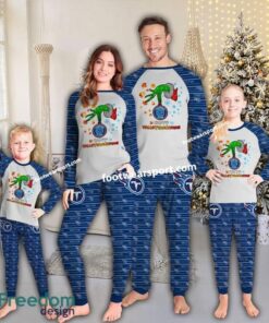 Tennessee Titans Happy HalloThankmas Christmas Family Pajamas Set Kid Men Women