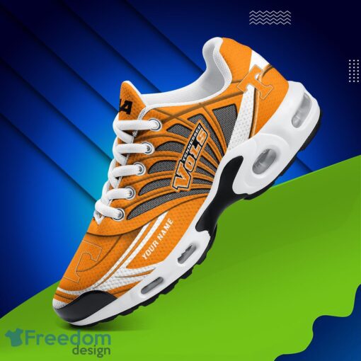 Tennessee Volunteers Air Cushion Sports Shoes Custom Name Gift For Fans Men Women Shoes Product Photo 1