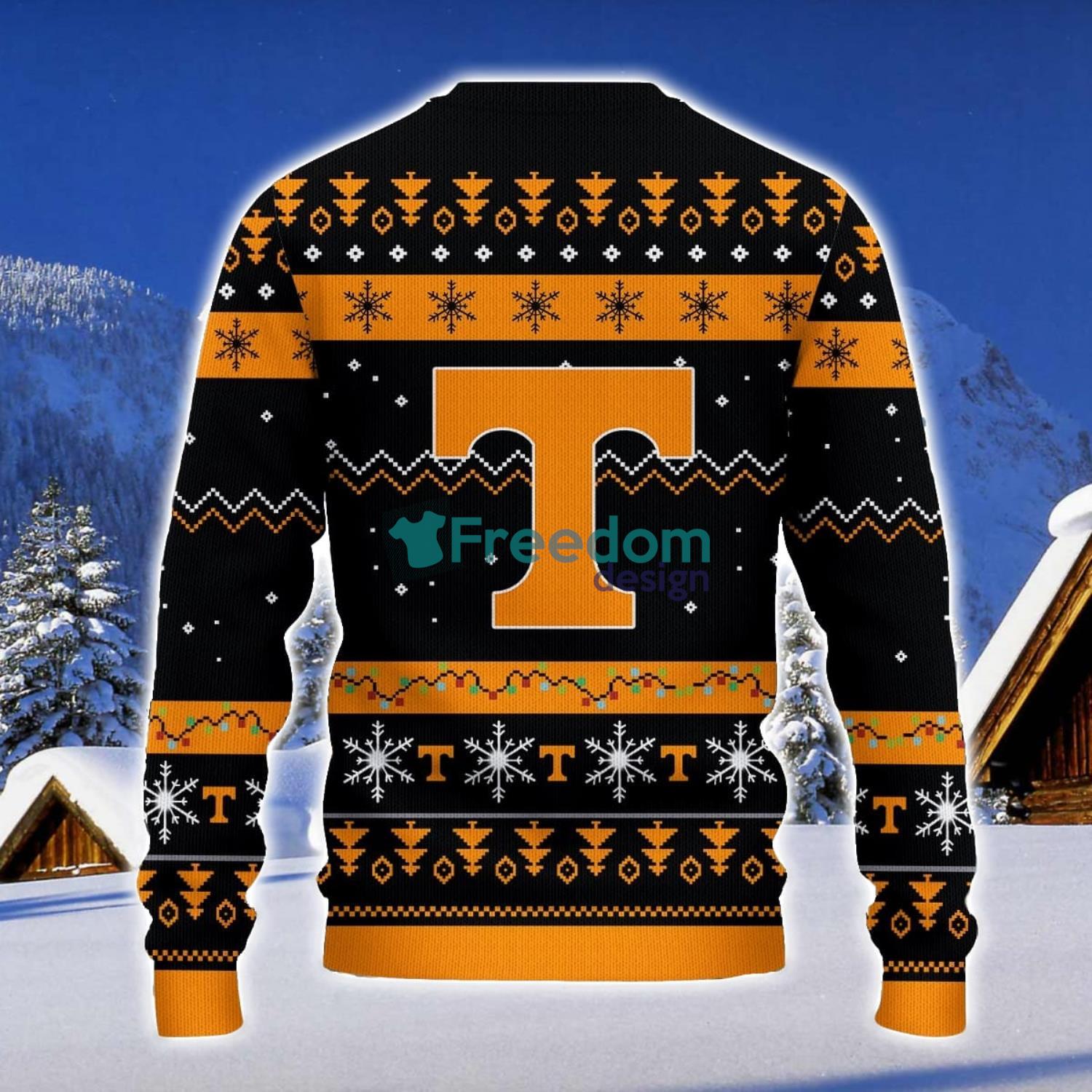 Tennessee Volunteers Santa Claus Ugly Christmas Sweater Christmas Gift 3D Sweater image Tennessee Volunteers Santa Claus Ugly Christmas Sweater Christmas Gift 3D Sweater Product Photo 2
