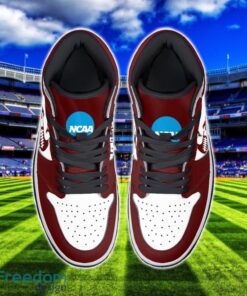 Texas A&M Aggies Air Jordan 1 Shoes Sport Hightop Sneakers For Men And Women Custom Name Product Photo 3