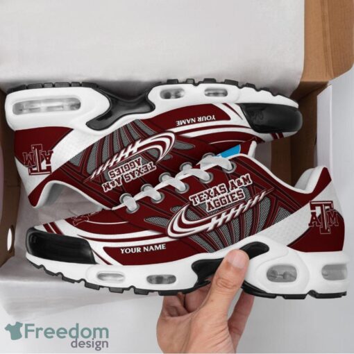 Texas A&M Aggies TN Shoes Custom Name Shoes Fans Sneakers Shoes Product Photo 1