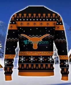 Texas Longhorns Santa Claus Ugly Christmas Sweater Christmas Gift 3D Sweater Product Photo 2
