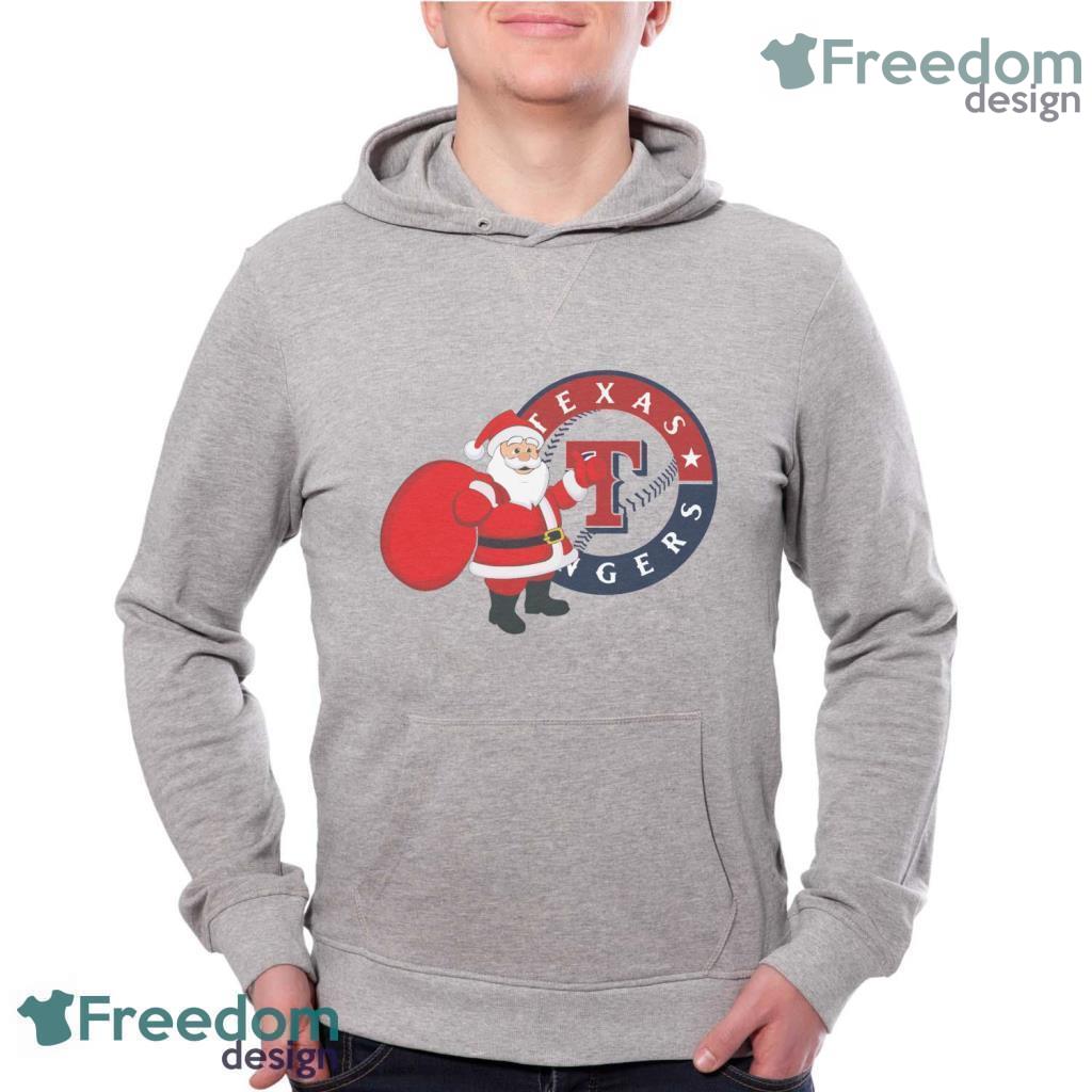 Texas Rangers Santa Claus Logo T Shirt image Texas Rangers Santa Claus Logo T Shirt Product Photo 1