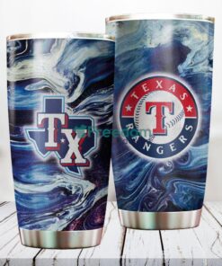 Texas Rangers Stainless Steel Tumbler Best Gift