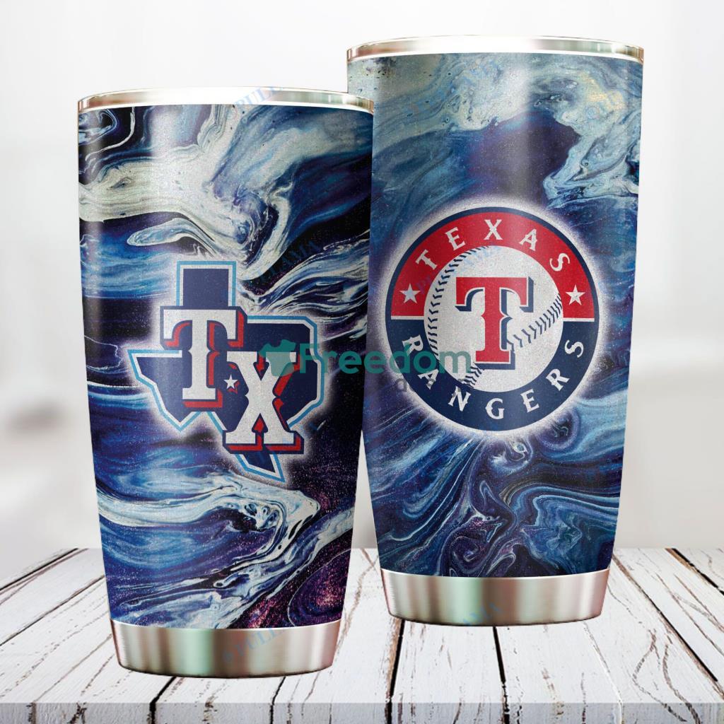 Texas Rangers Stainless Steel Tumbler Best Gift image Texas Rangers Stainless Steel Tumbler Best Gift Product Photo 1