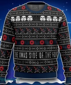 The Xmas Side Of The Force Star Wars Ugly Christmas Sweater Special Gift