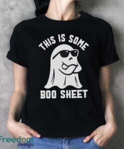 This Is Some Boo Sheet Sweatshirt, Boo Sheet Shirt, Halloween Sweatshirt - Ladies T-Shirt