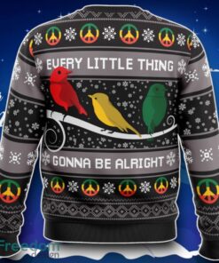 Three Little Birds Bob Marley Ugly Christmas Sweater Special Gift Product Photo 2