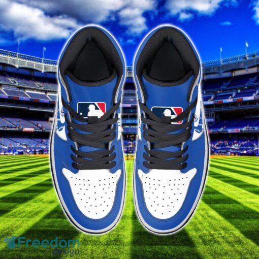 Toronto Blue Jays Air Jordan 1 Shoes Sport Hightop Sneakers For Men And Women Custom Name Product Photo 3