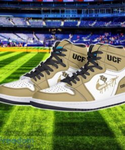 UCF Knights Air Jordan 1 Shoes Sport Hightop Sneakers For Men And Women Custom Name Product Photo 2