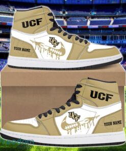 UCF Knights Air Jordan 1 Shoes Sport Hightop Sneakers For Men And Women Custom Name