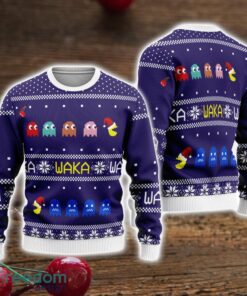 Ugly Sweater Waka Waka Waka Christmas Gift Video Game Ugly Christmas Sweater Holiday Gift