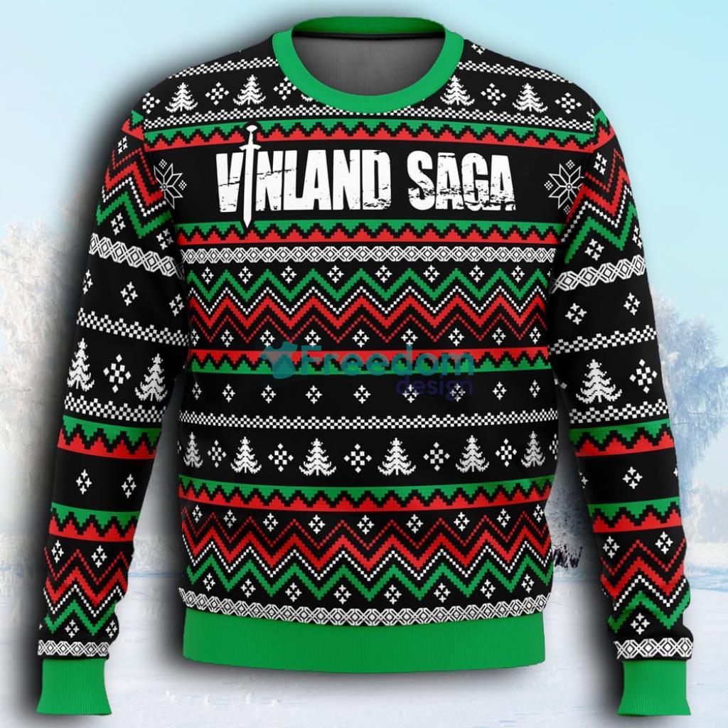 Viking Ship Vinland Saga Christmas Sweater image Viking Ship Vinland Saga Christmas Sweater Product Photo 1