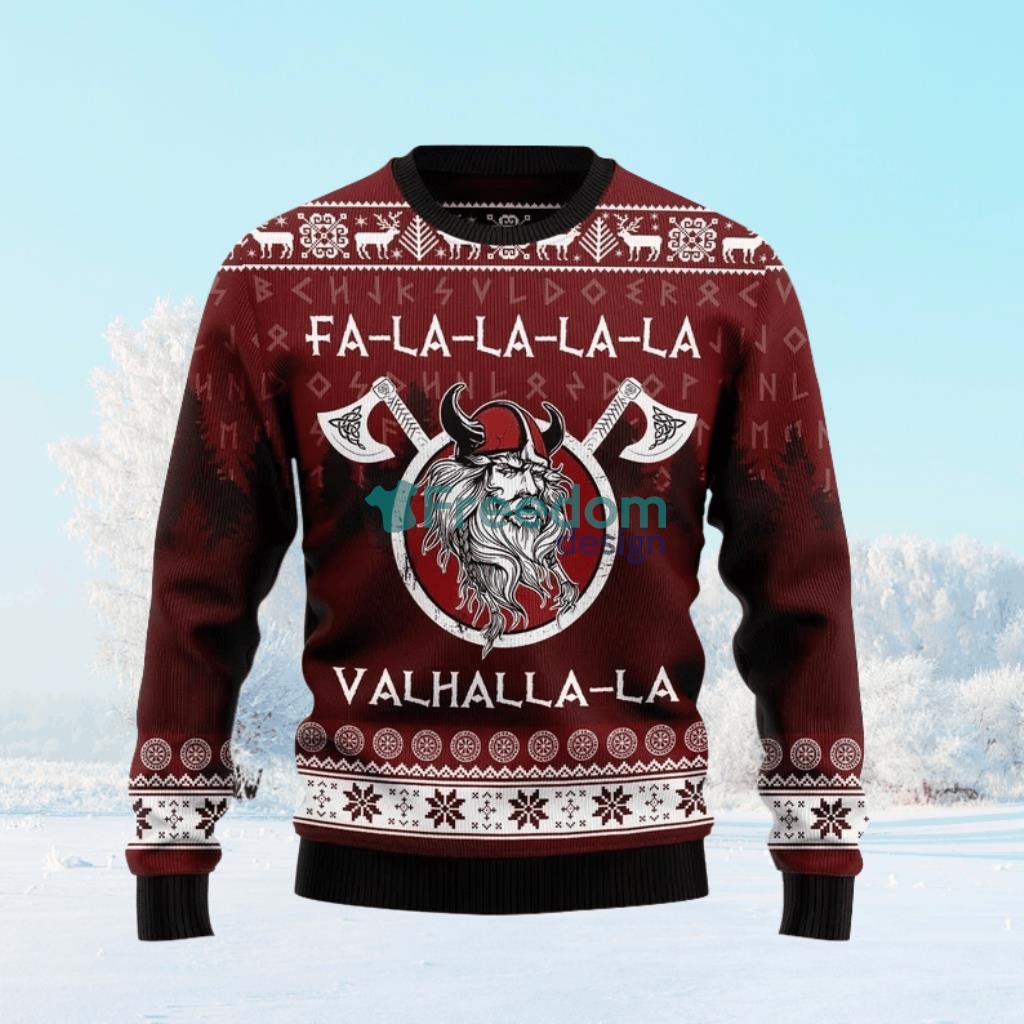Viking Tattoo 3D Ugly Thicken Sweaters image Viking Tattoo 3D Ugly Thicken Sweaters Product Photo 1