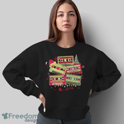 Vintage Christmas Cassette Tapes Shirt, Christmas Music Shirt - Sweatshirt