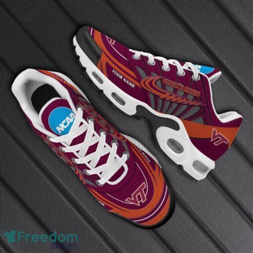 Virginia Tech Hokies TN Shoes Custom Name Shoes Fans Sneakers Shoes Product Photo 2